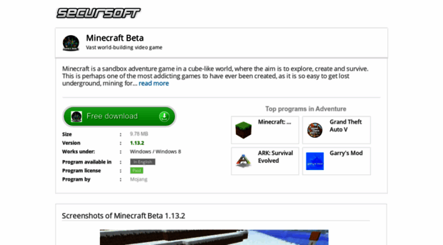 minecraft-beta.secursoft.net