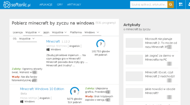 minecraft-by-zyczu.softonic.pl