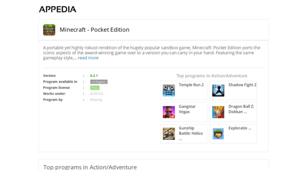 minecraft-pocket-edition.appedia.net