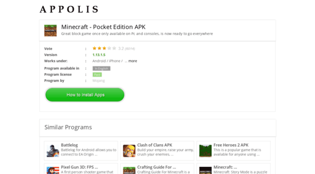 minecraft-pocket-edition.appolis.co