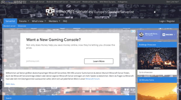 minecraft-server.eu