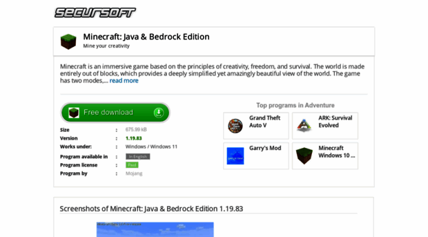 minecraft.secursoft.net