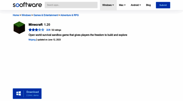 minecraft.sooftware.com