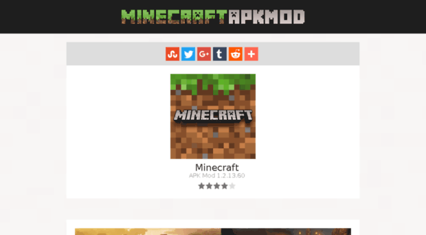 Minecraft apk mod