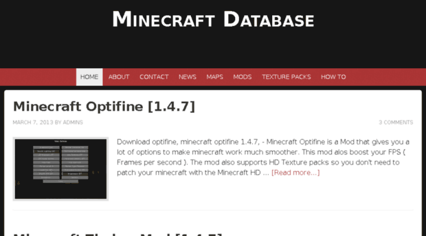 minecraftdb.info