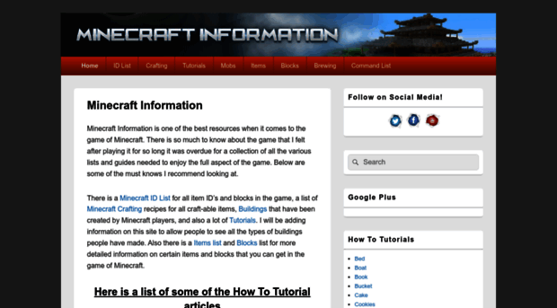 minecraftinformation.com