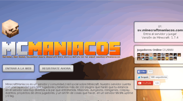 minecraftmaniacos.com