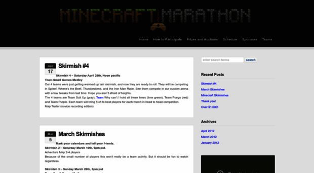 minecraftmarathon.org