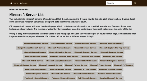 minecraftserverlist.live