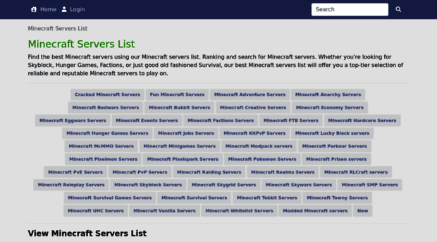 minecraftservers.live