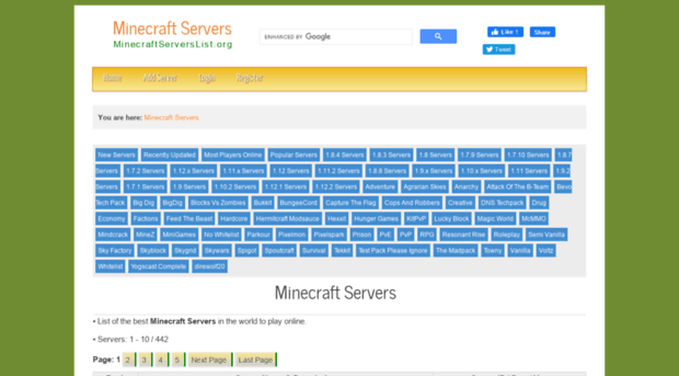 minecraftserverslist.org