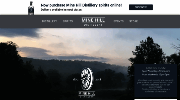 minehilldistillery.com