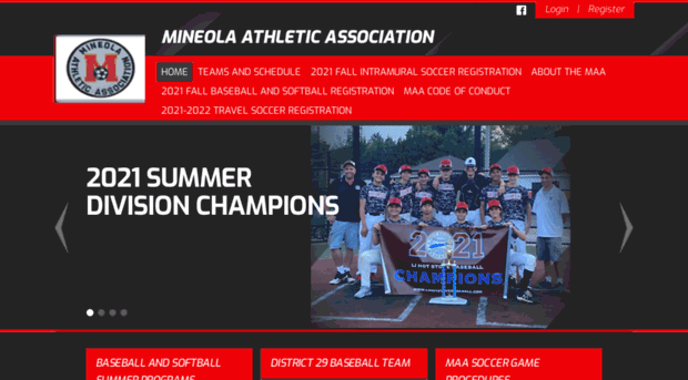 mineolaathletics.org