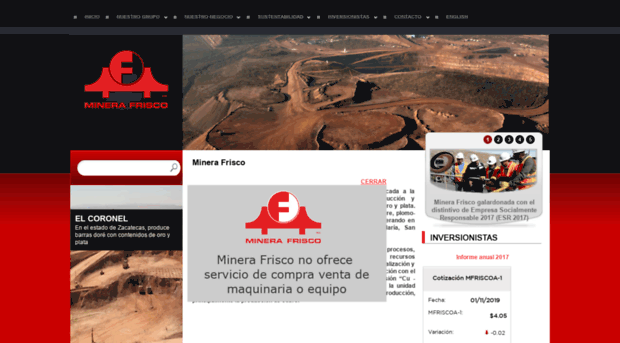 minerafrisco.com.mx