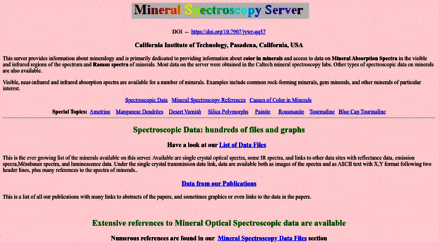 minerals.gps.caltech.edu