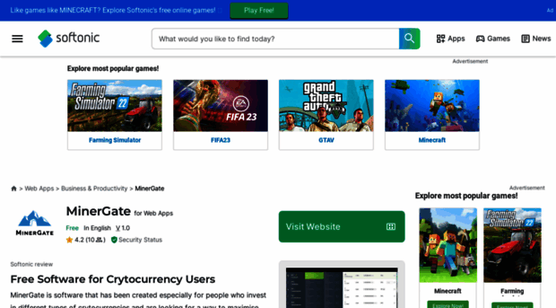 minergate.en.softonic.com