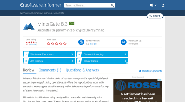 minergate.software.informer.com