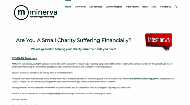 minervafundraising.com