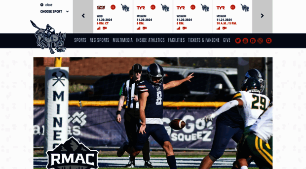 minesathletics.com