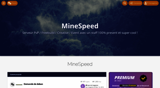 minespeed.clicforum.fr