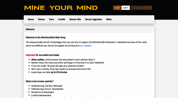 mineyourmind-network.buycraft.net