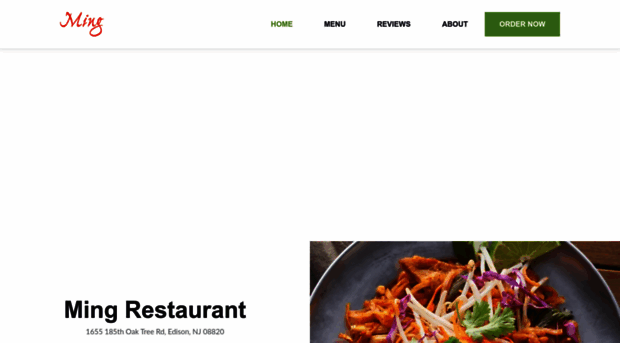 mingrestaurantedison.com