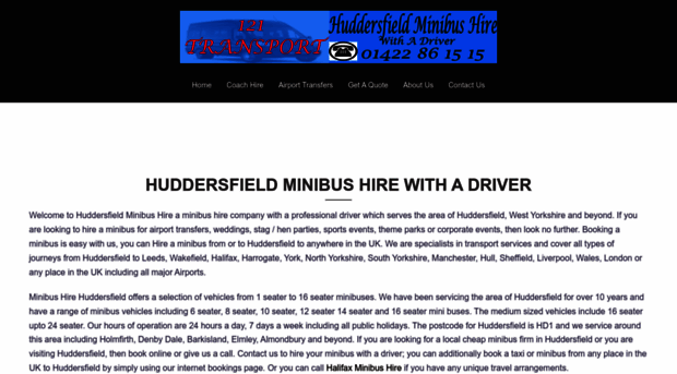 minibushirehuddersfield.co.uk