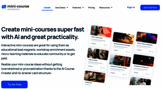minicoursegenerator.com