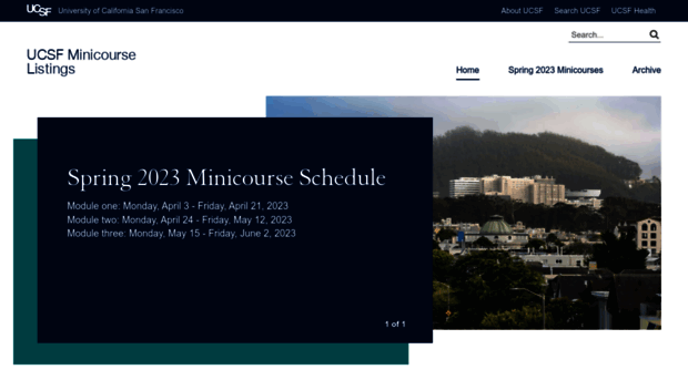 minicourses.ucsf.edu