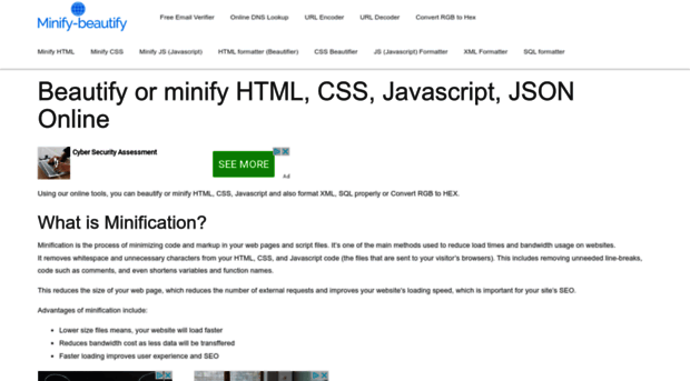 minify-beautify.com