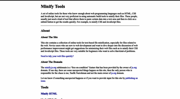 minify.js.org