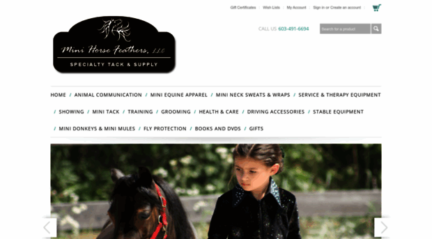 minihorsefeathers.com