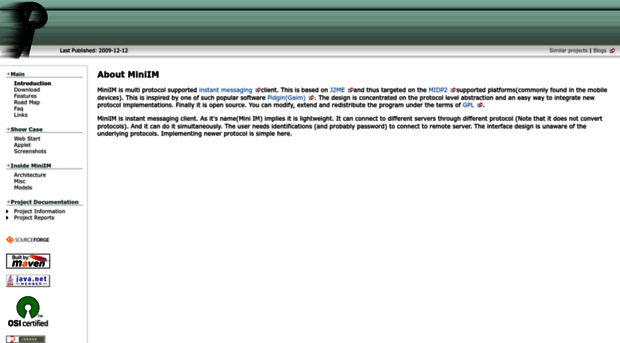 miniim.sourceforge.net
