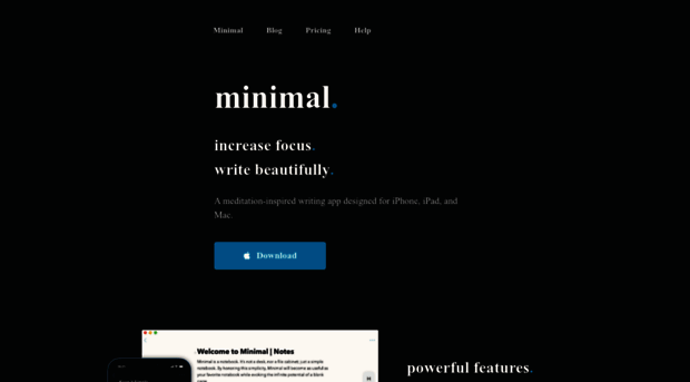 minimal.app