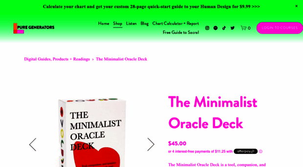 minimalist-oracle.net