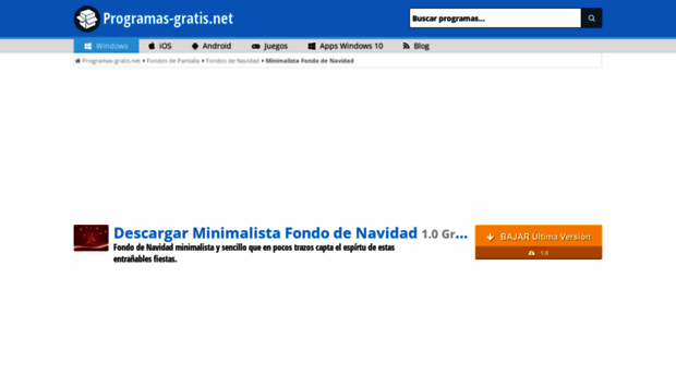 minimalista-fondo-de-navidad.programas-gratis.net