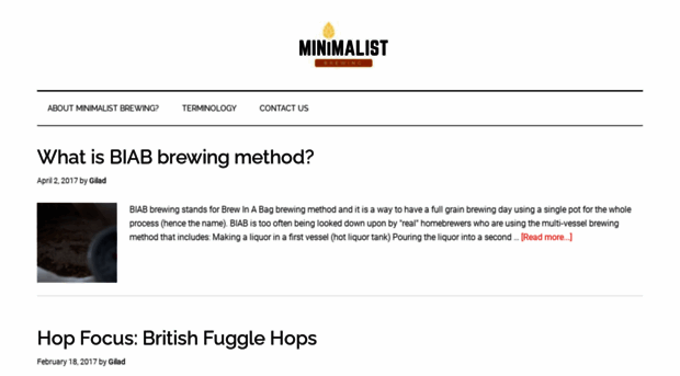 minimalistbrewing.com