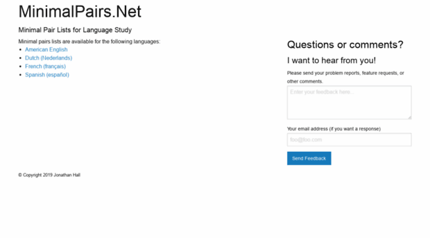 minimalpairs.net