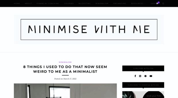 minimisewithme.com