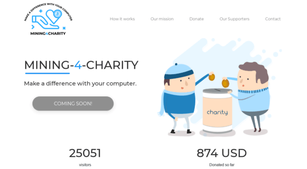 mining4charity.com