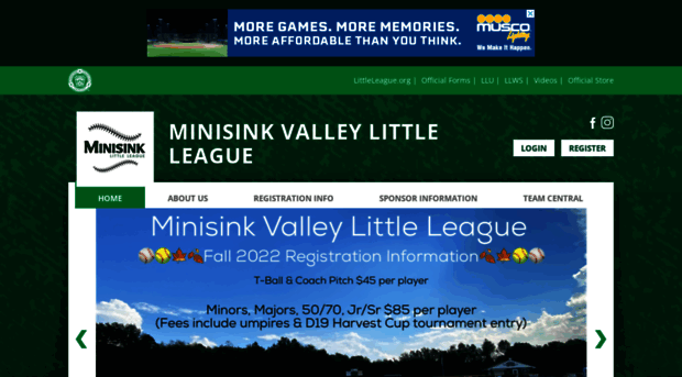 minisinkvalleylittleleague.com