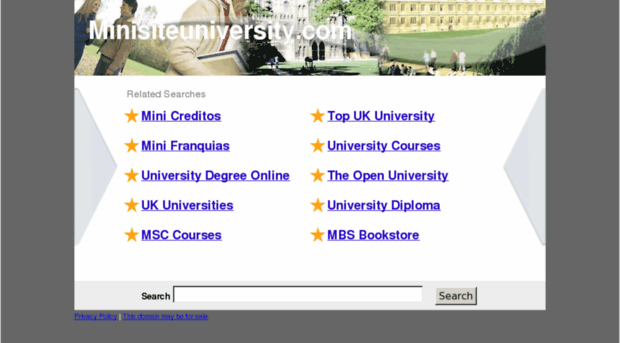 minisiteuniversity.com