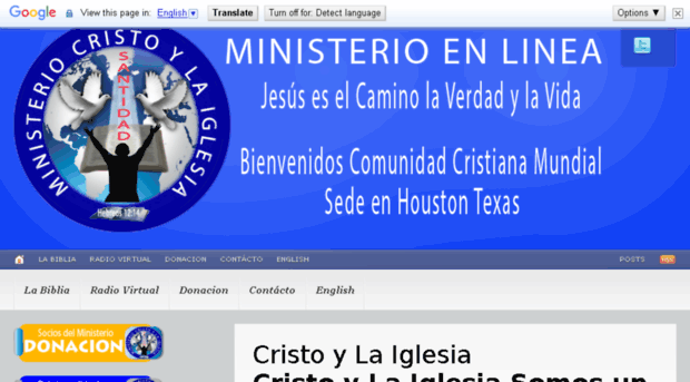 ministeriocristoylaiglesia.org