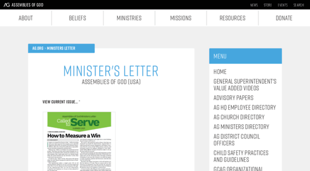 ministersletter.ag.org