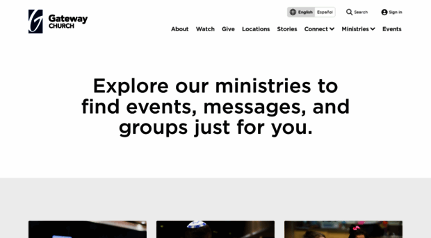 ministries.gatewaypeople.com
