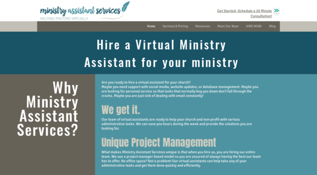 ministryassistantservices.com