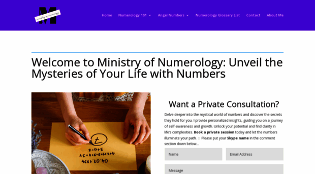 ministryofnumerology.com