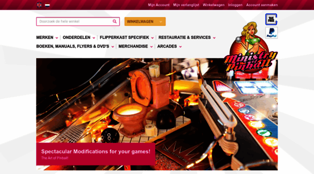 ministryofpinball.nl