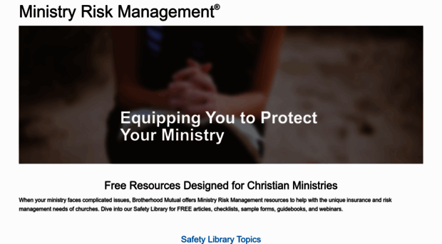 ministryriskmanagement.com