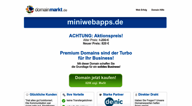 miniwebapps.de